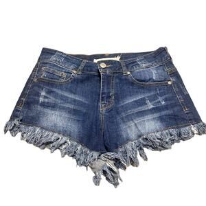 Altar’d State Cut Off Denim Jean Shorts Size 3